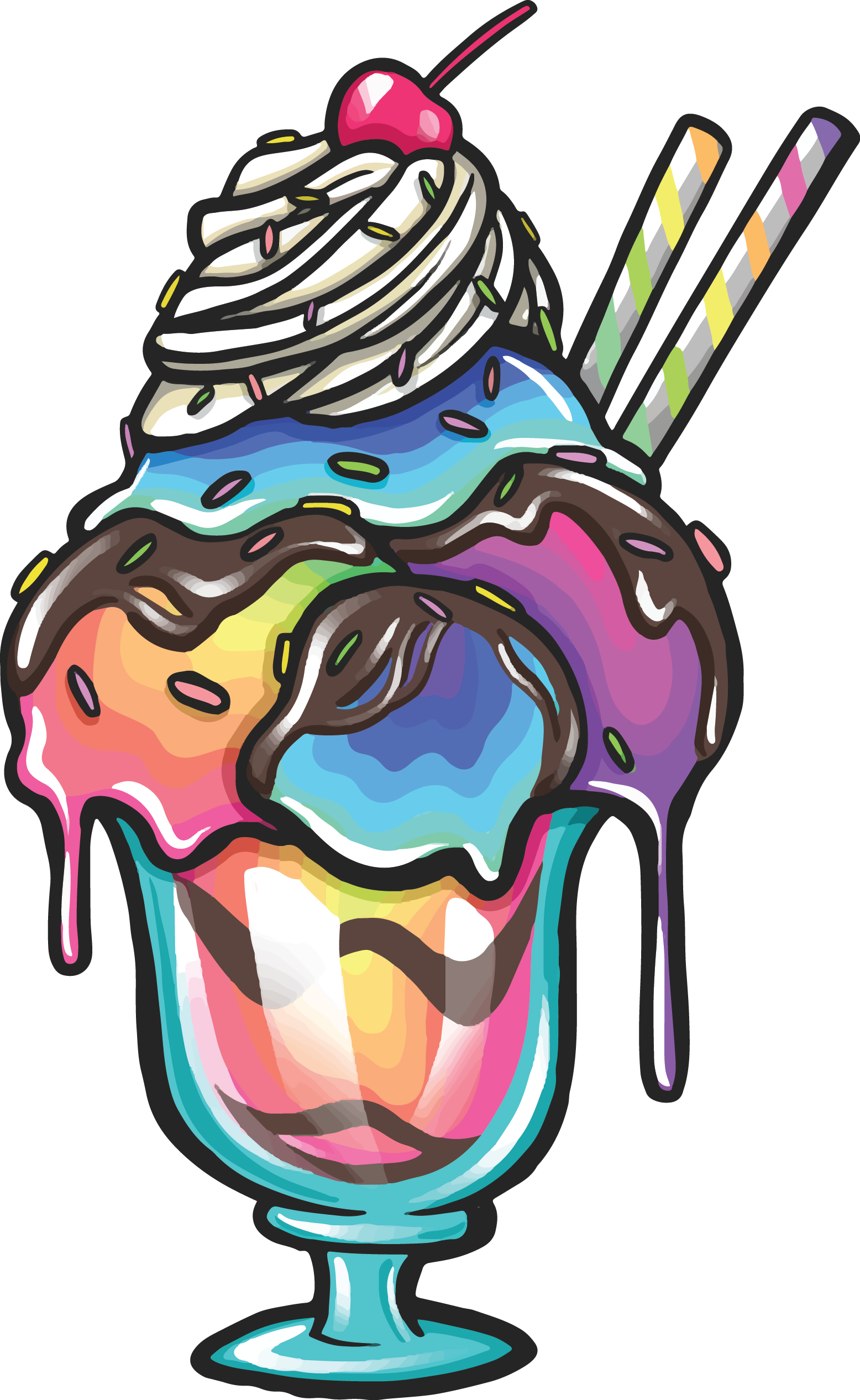 Oil Clipart Water Drum - Psychedelic Sunday Transparent Png (1556x2532), Png Download