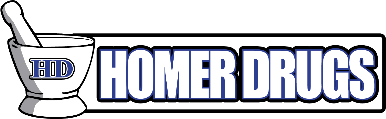 Homer Drugs Clipart (1736x636), Png Download