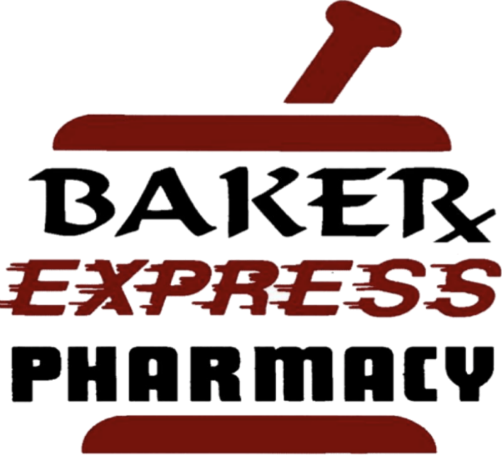 Baker Express Pharmacy - Poster Clipart (1000x906), Png Download