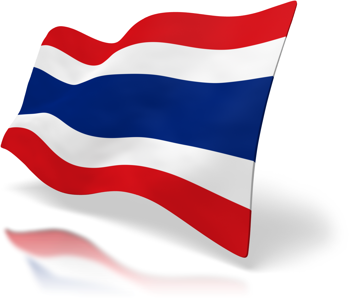 Flag Of Thailand Animation - Mornington Crescent Tube Station Clipart (1600x1200), Png Download