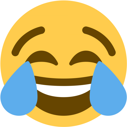 Joy Emoji Png Clipart (600x600), Png Download