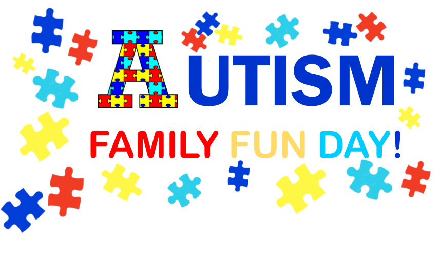 Friday Funday With Sun Clipart Freeuse Stock Autism - Autism Fun Day - Png Download (879x499), Png Download