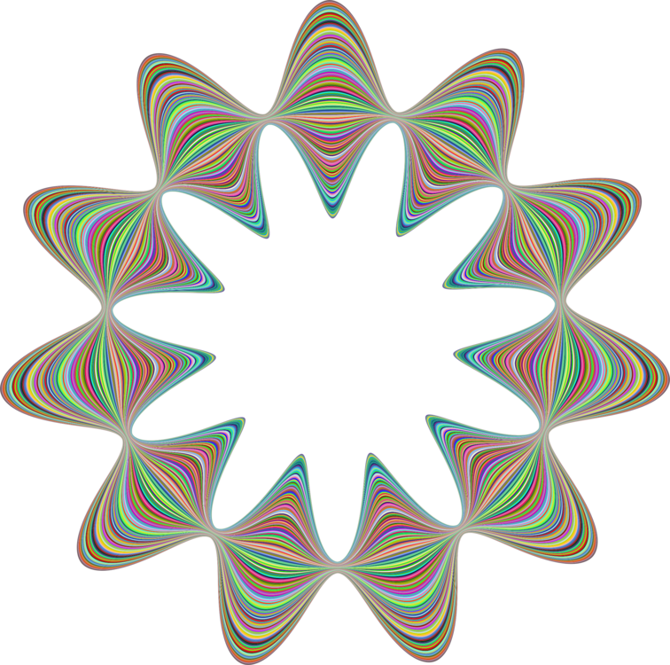 Flower,leaf,symmetry - Malaysia Flag Vector Png Clipart (756x750), Png Download