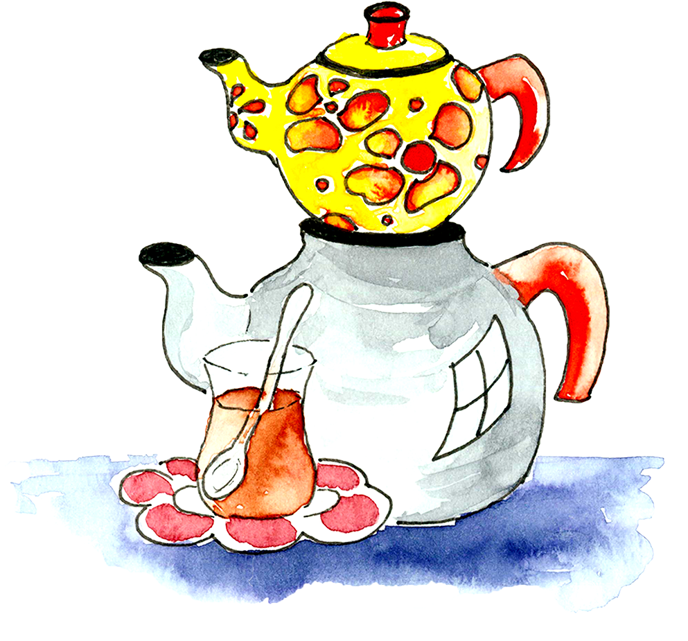 Time For Some Çay Çay - Food Clipart (993x925), Png Download