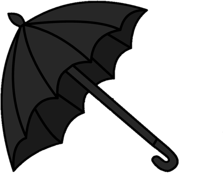 Umbrella Clipart (831x679), Png Download
