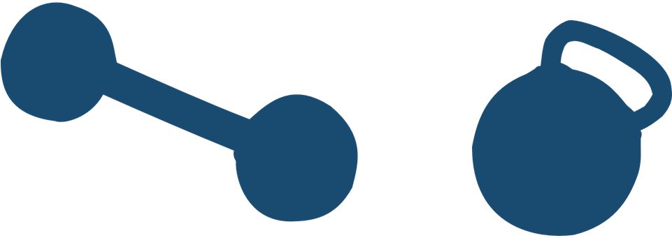 Dumbbell Clipart Png - Dumbbell Clipart Weight Transparent Png (961x341), Png Download