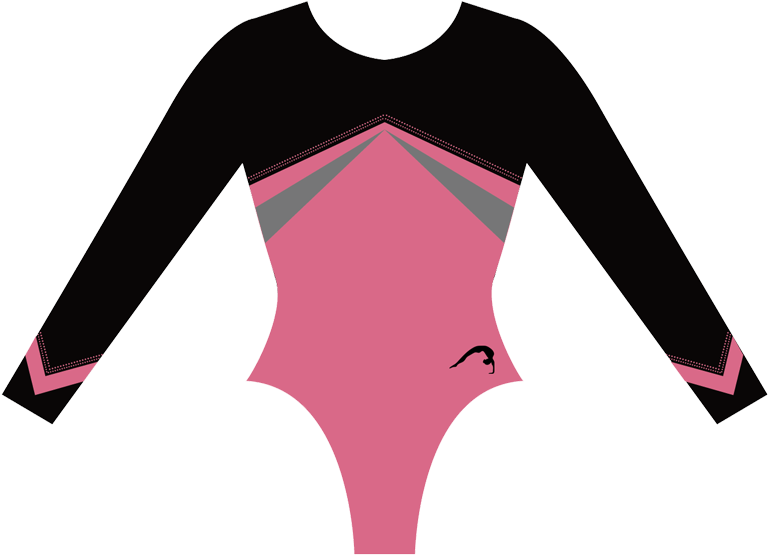 Gymnastics Leotard By Flick Gymnastics Clipart (800x1000), Png Download
