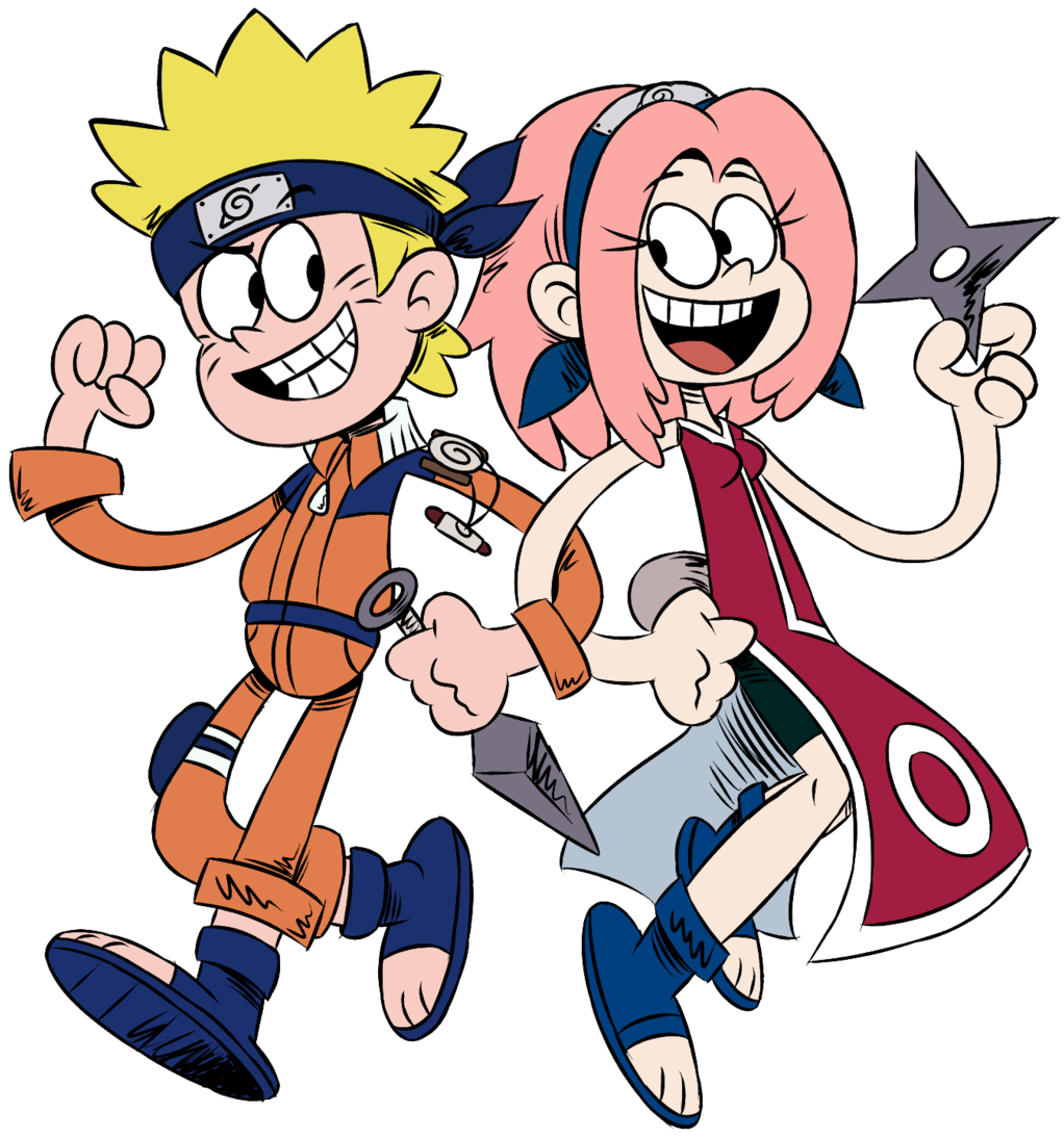 Mad Clipart Bombastic - Naruto The Loud House - Png Download (1024x1100), Png Download