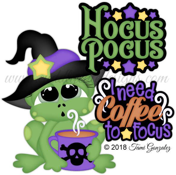 Coffee Frog - Cartoon Clipart (600x600), Png Download