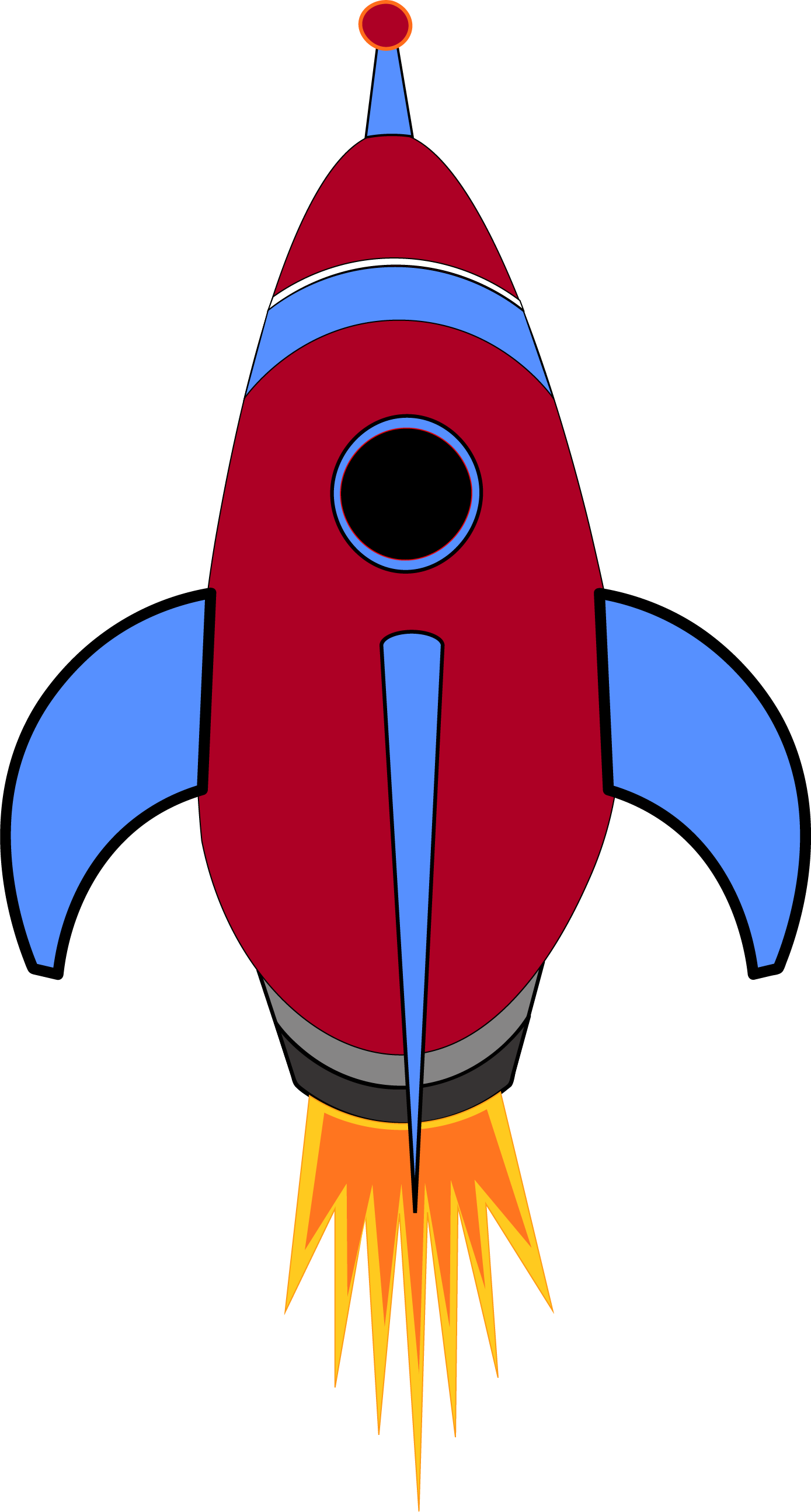 Transparent Enemy Spaceship Clipart - Png Download (1389x2591), Png Download