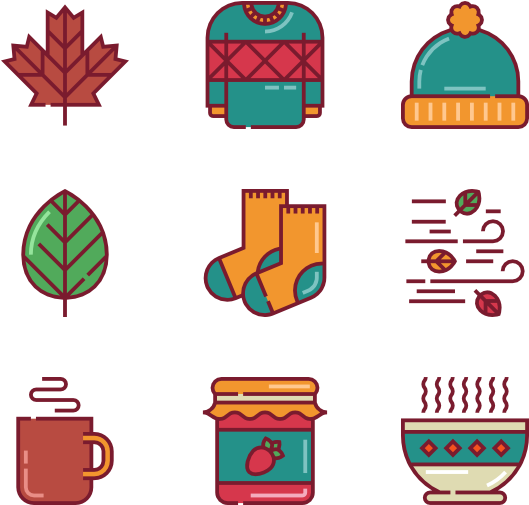 Autumn Clipart (600x564), Png Download