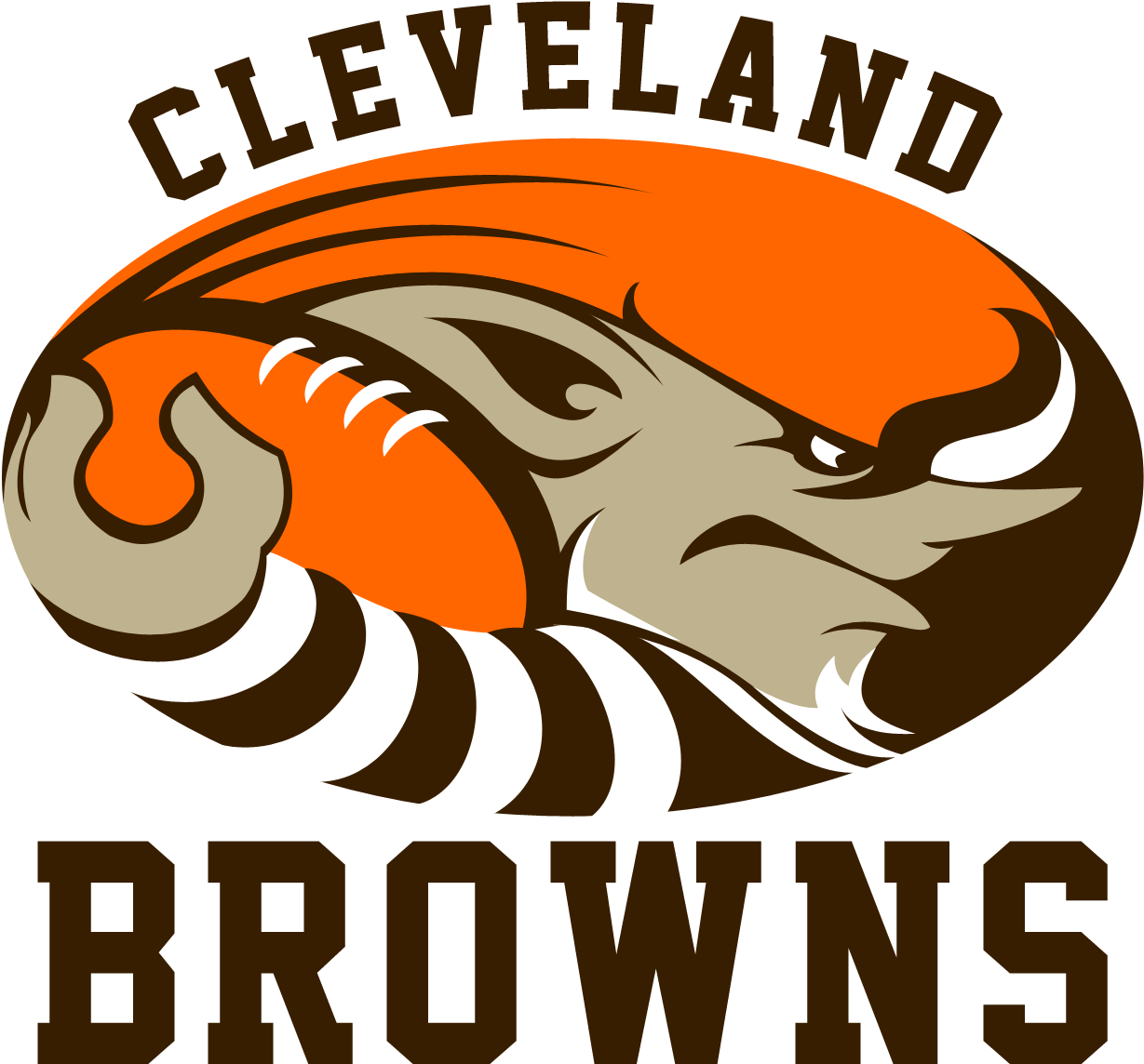 Cleveland Browns Logo Clipart (1600x1200), Png Download