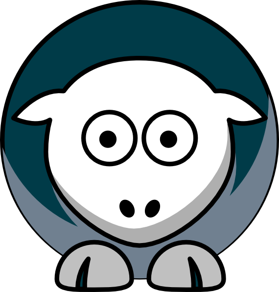 Sheep 5 Toned Philadelphia Eagles Team Colors Clip - Cal State Fullerton Titans - Png Download (570x596), Png Download