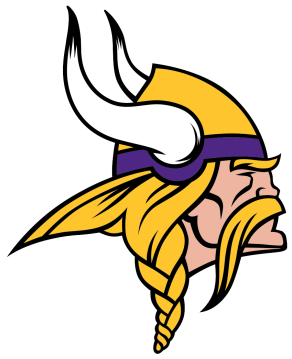 Minnesota Vikings - Minnesota Vikings Logo Clipart (824x464), Png Download