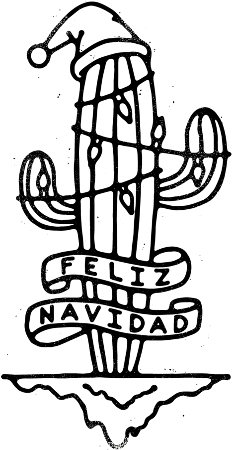 Feliz-cactus - Drawing Clipart (1000x1000), Png Download