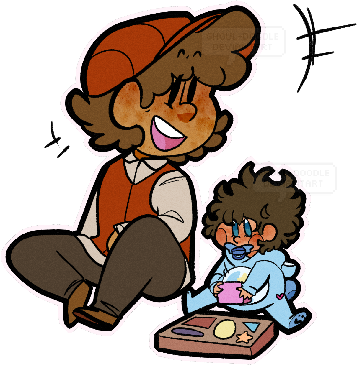 Cartoon Clipart (1280x1310), Png Download