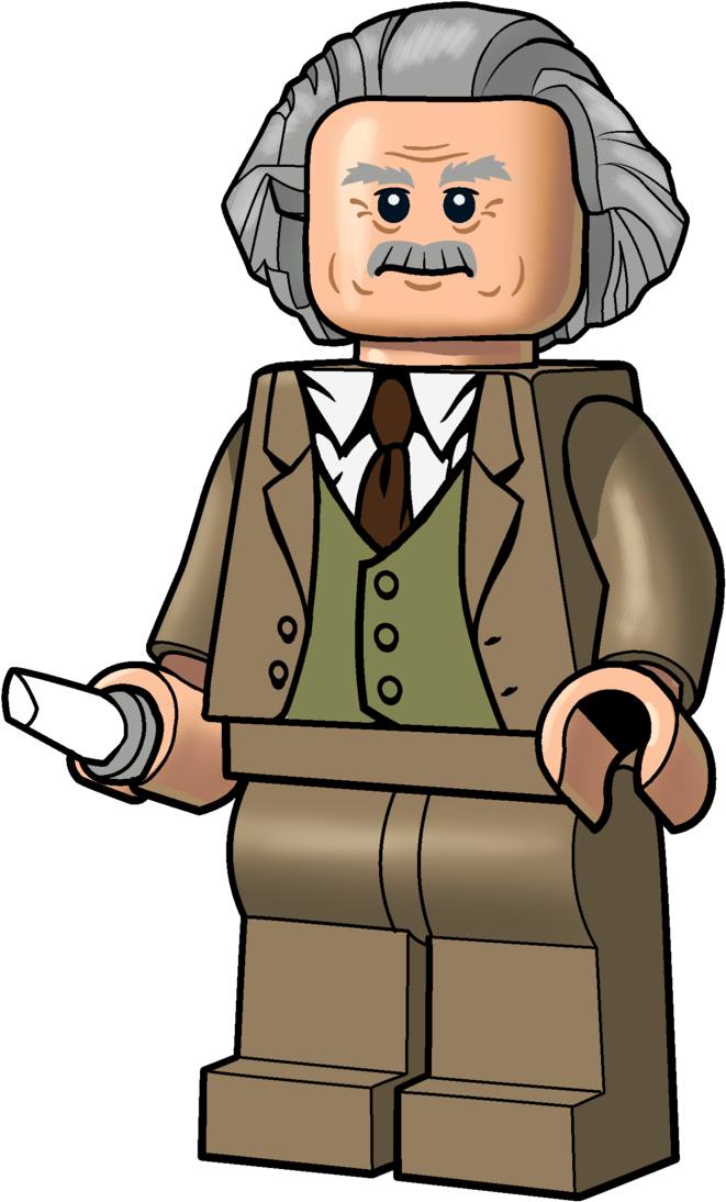 Albert Einstein Was A Very Accomplished German Physicist - Lego Ainstain Png Clipart (1000x1482), Png Download
