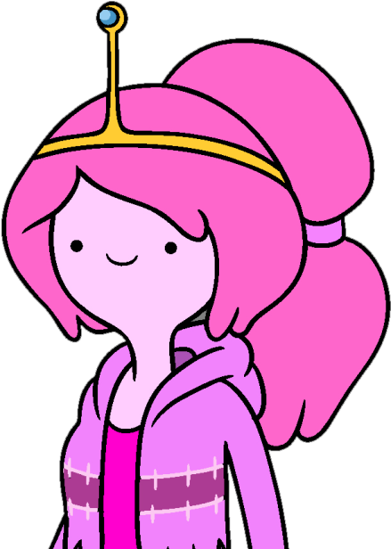 Adventure Time Characters Princess Bubblegum Clipart (500x615), Png Download