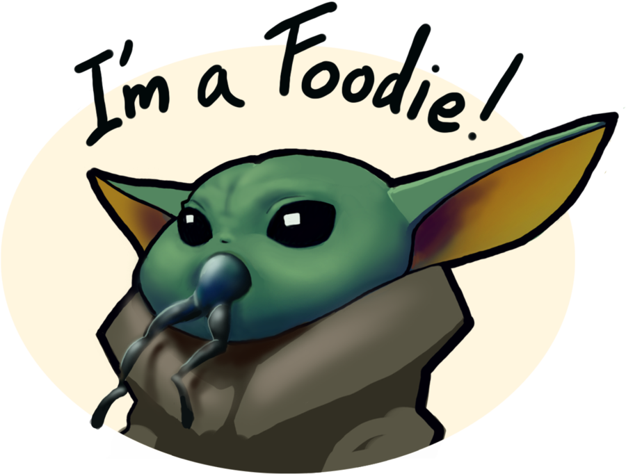 Babyyoda - Cartoon Clipart (1000x1000), Png Download
