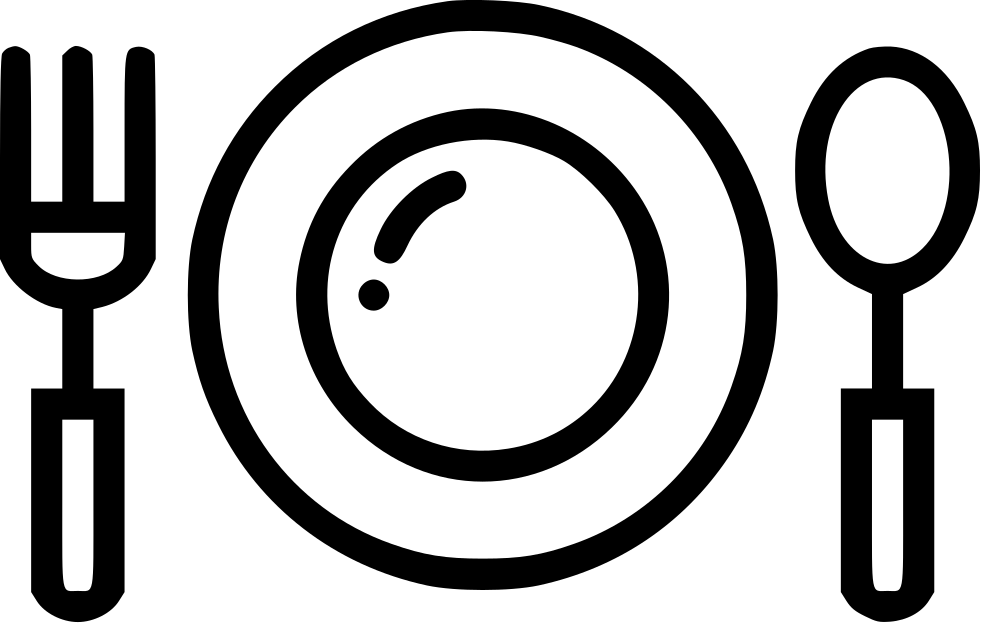 Dinner Plate Icon Clipart (981x623), Png Download