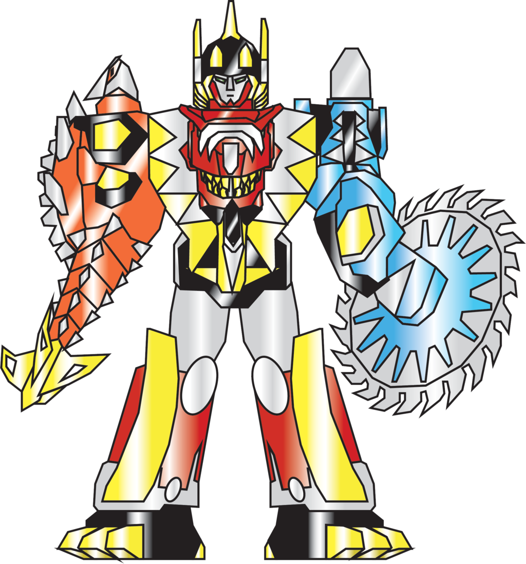 Power Rangers Wild Force Art Drawing Zord Power Rangers - Dino Thunder Zords Power Rangers Clipart (1024x1099), Png Download