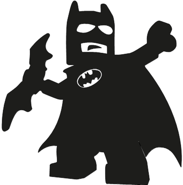 Lego Batman - Lego Batman 2 Batman Clipart (646x646), Png Download