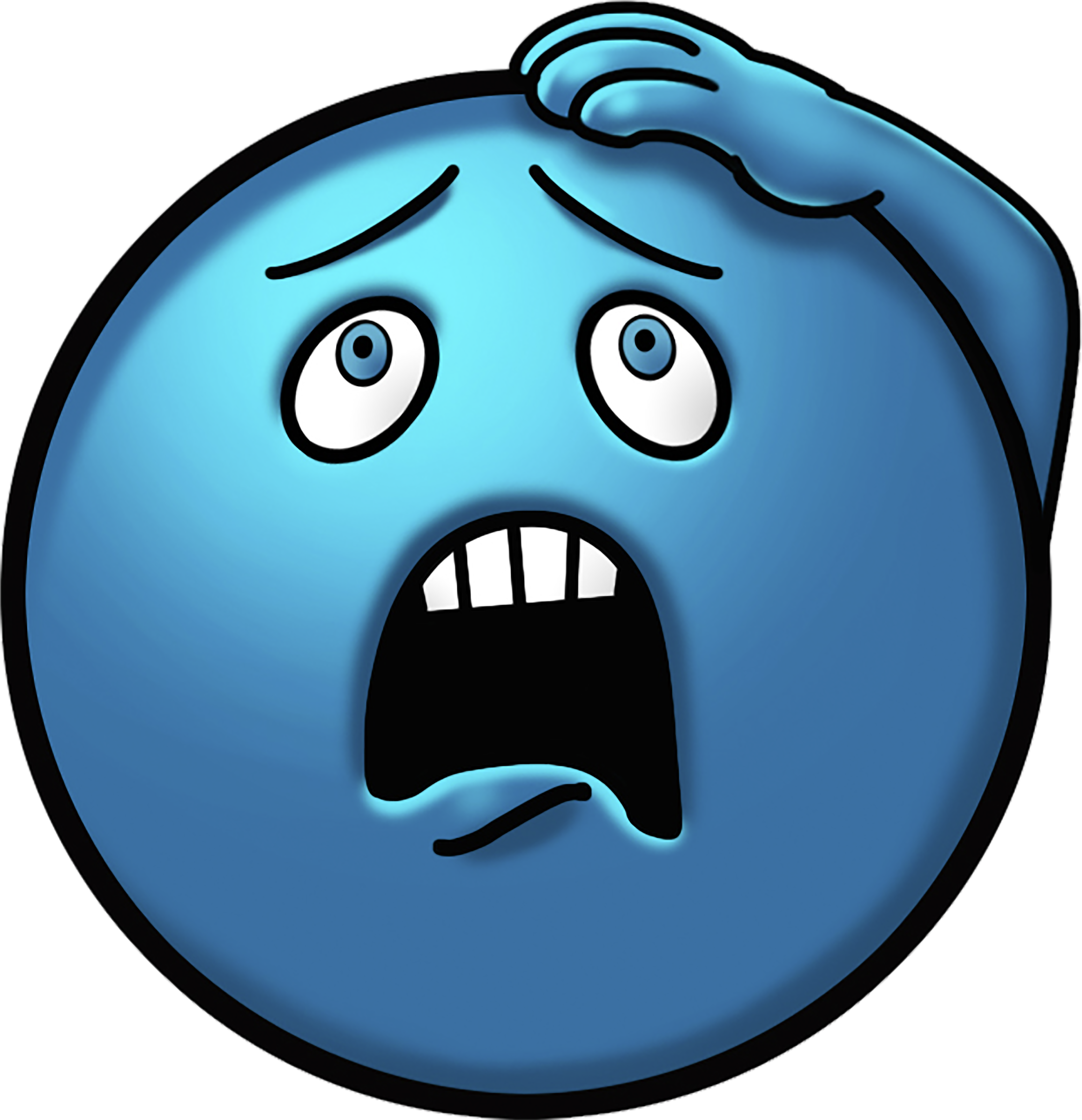 Confused Pics For Whatsapp Clipart (3407x3527), Png Download