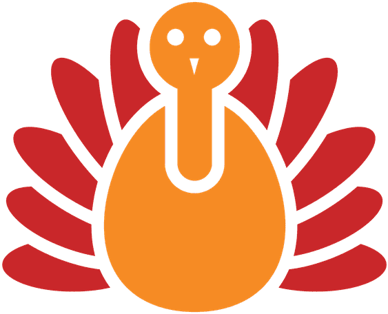 Gobble Gobble Turkey Clipart Png Black And White Download - Cards Happy Thanksgiving 2017 Transparent Png (768x768), Png Download
