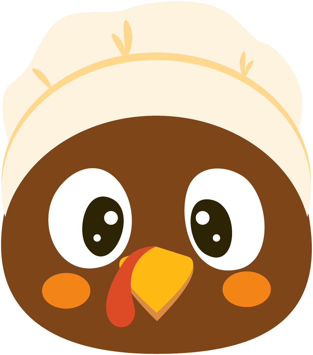 Turkey Time Stickers Messages Sticker-11 - Cartoon Clipart (1025x1163), Png Download