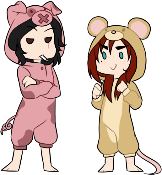 Chibi Girl Drawing Clipart (623x603), Png Download