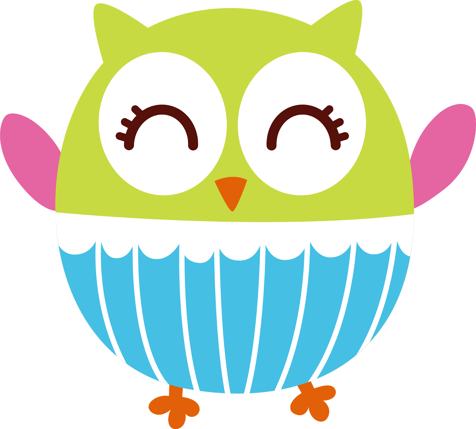 So Pretty Owls Clipart - Buho Color Verde Agua Png Transparent Png (1600x1442), Png Download