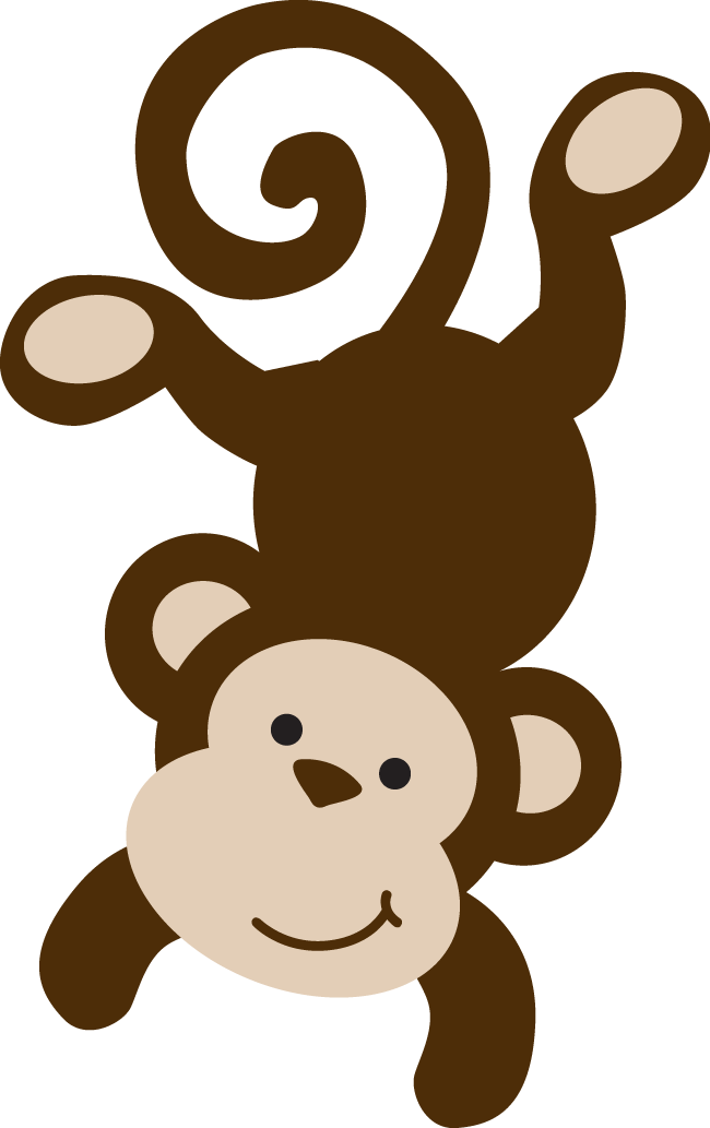 Safari Monkey Clipart - Png Download (650x1033), Png Download