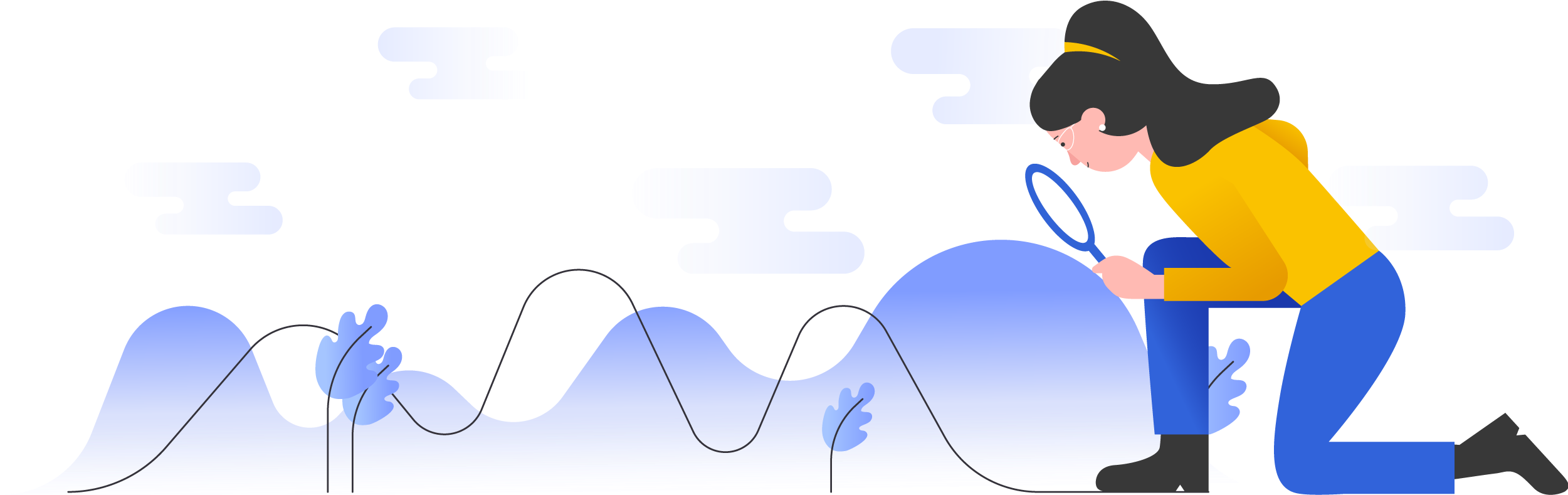 Cartoon Clipart (2500x799), Png Download