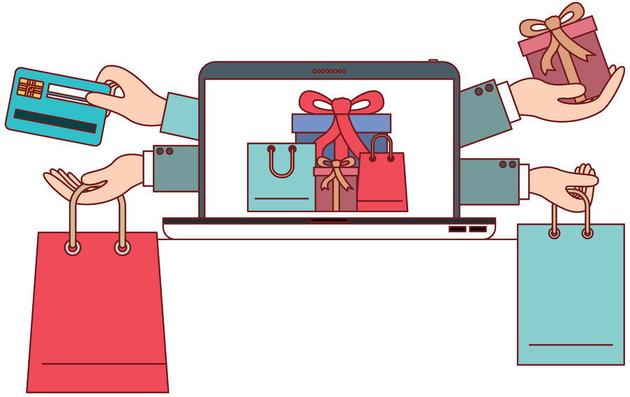 Online Shop Clipart (926x636), Png Download