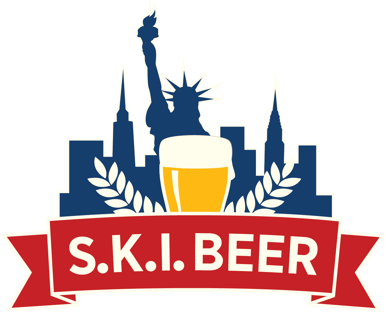 Beer - Ski Beer Clipart (1339x1082), Png Download