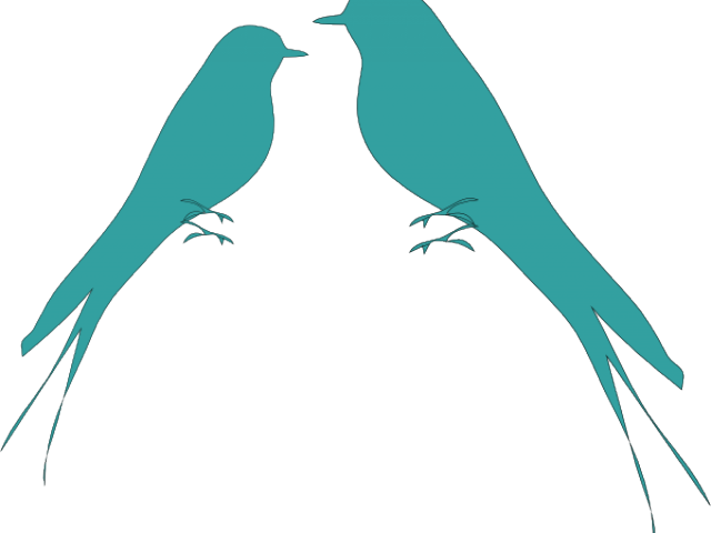 Bird Silhouette Clipart (640x480), Png Download