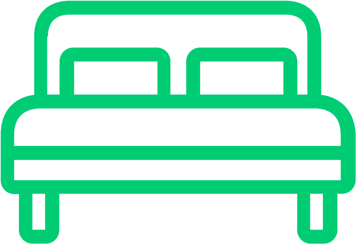 Bed Bath Car Icons Clipart (737x509), Png Download