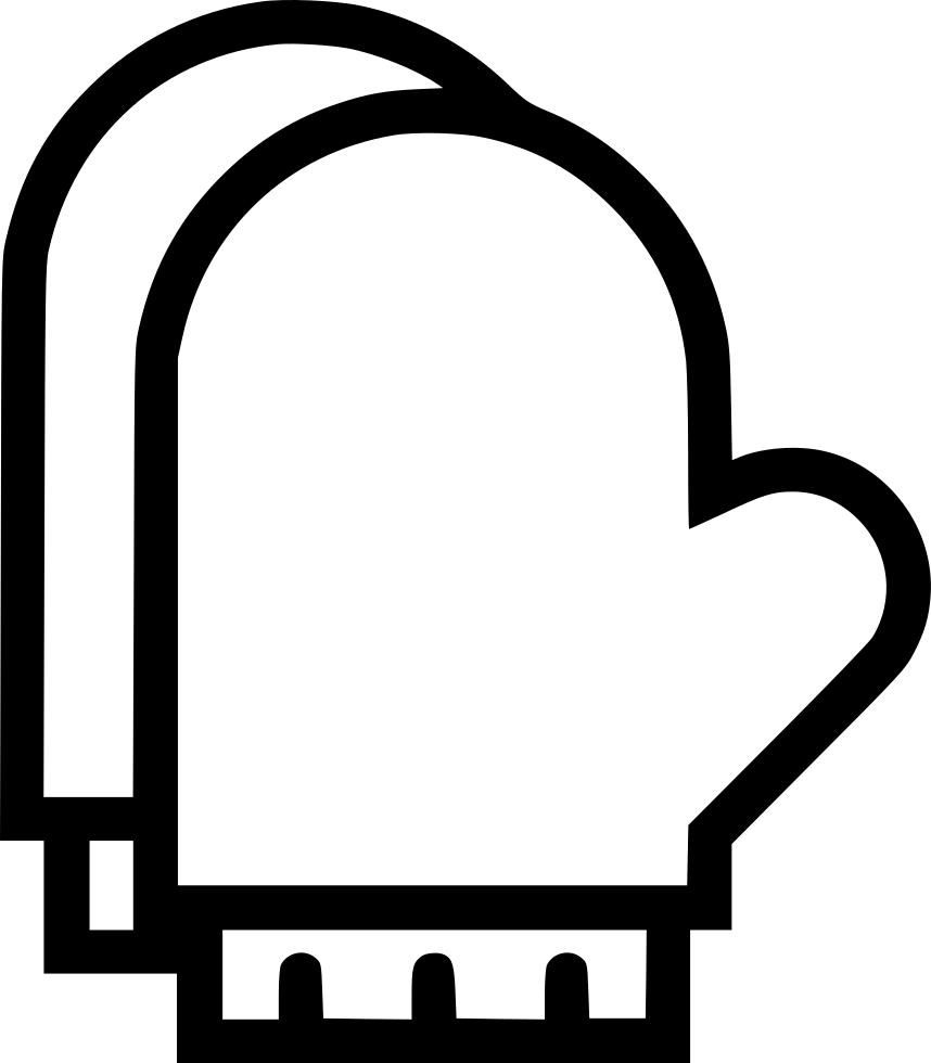 Mittens - Portable Network Graphics Clipart (858x980), Png Download