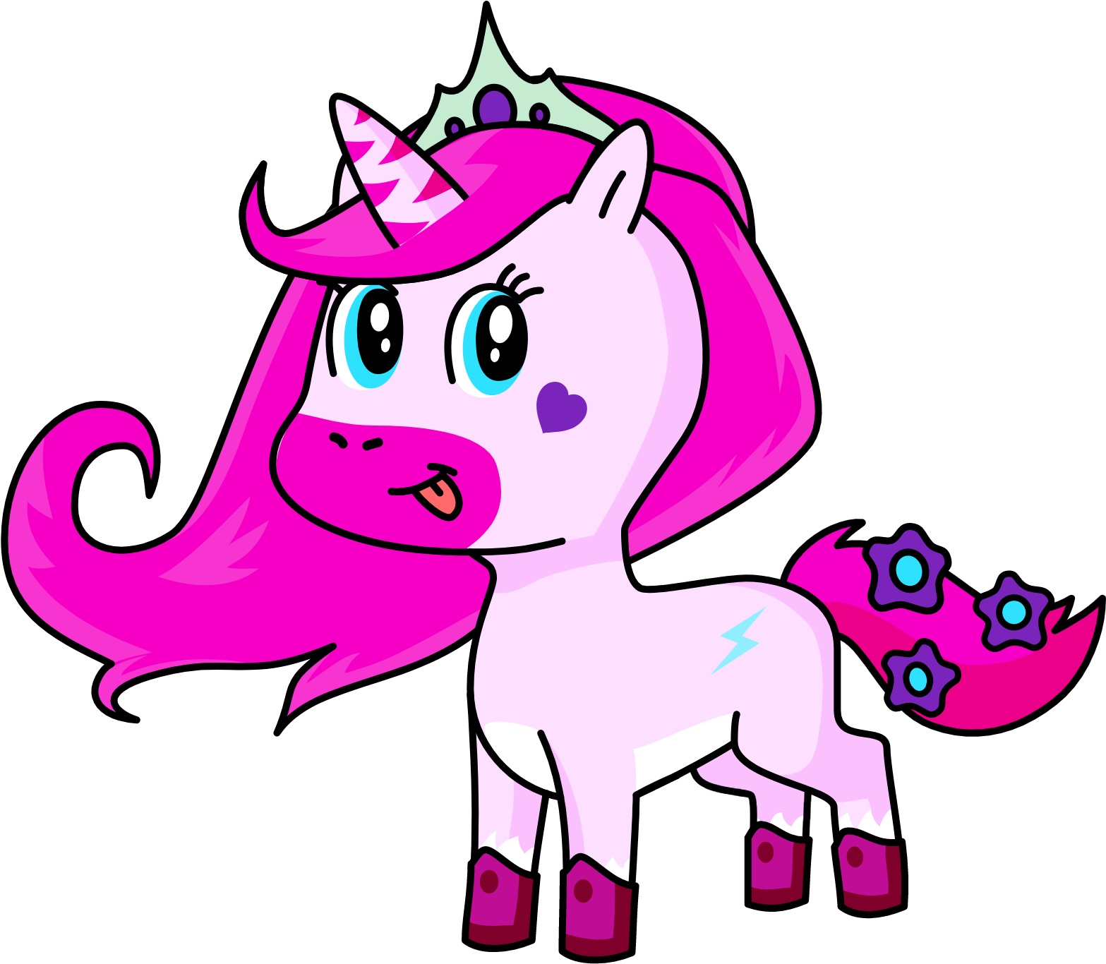 Unicorn Clipart (2000x2000), Png Download