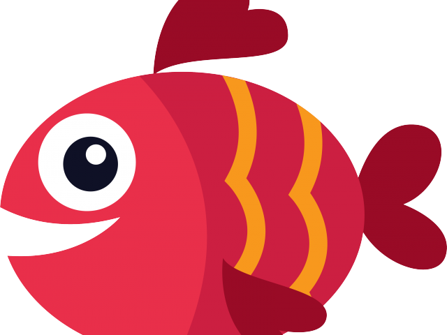 Clipart Red Fish Image Transparent Stock Fish Foods - Transparent Background Fish Clipart - Png Download (640x480), Png Download