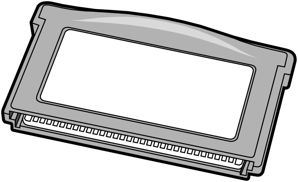 Blank Game Boy Cartridge Clipart (1024x627), Png Download