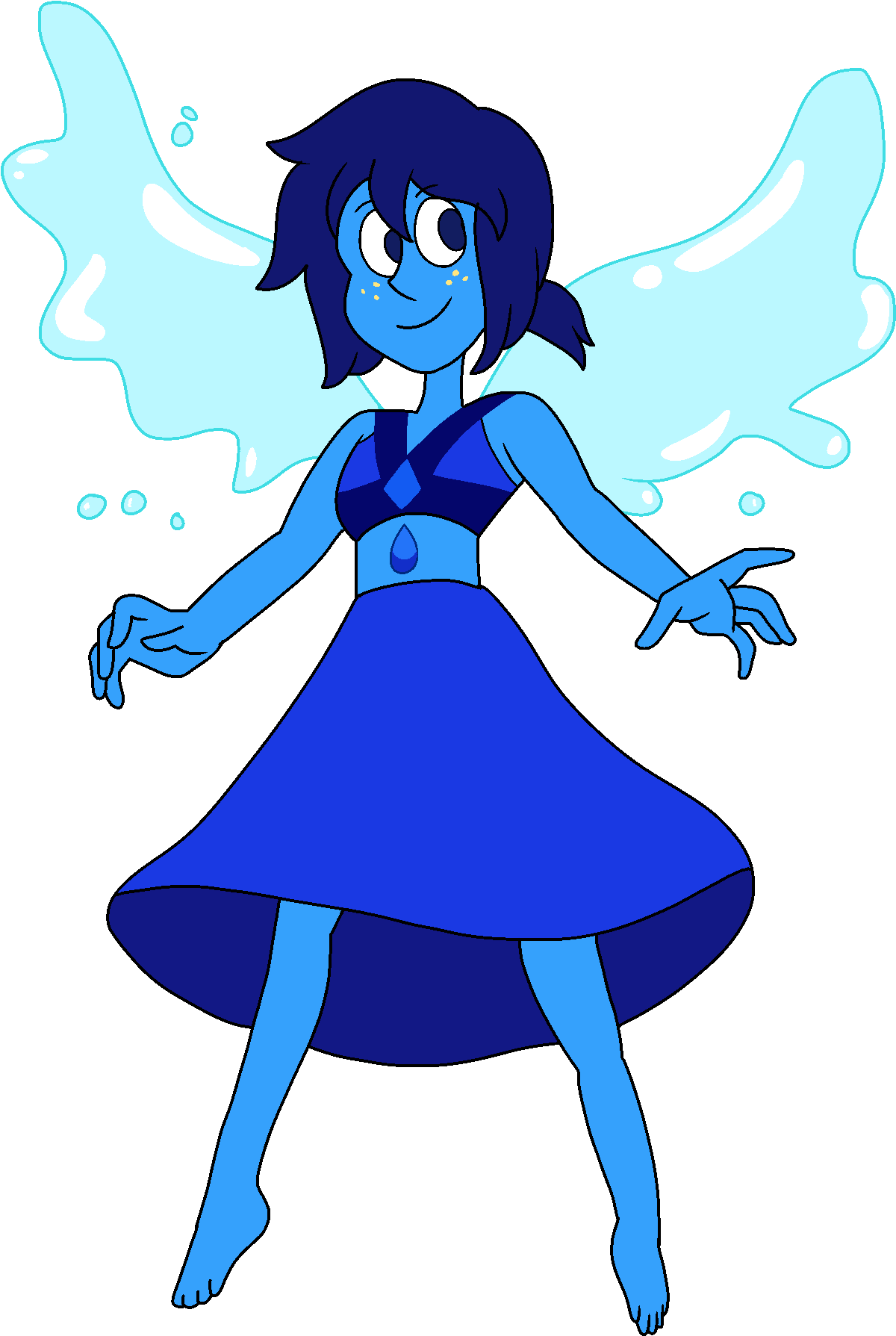 Steven Universe Wiki - Lapis Lazulis Steven Universe Future Clipart (1257x1895), Png Download