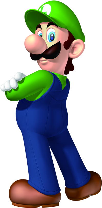 Mario And Luigi Clipart (416x827), Png Download