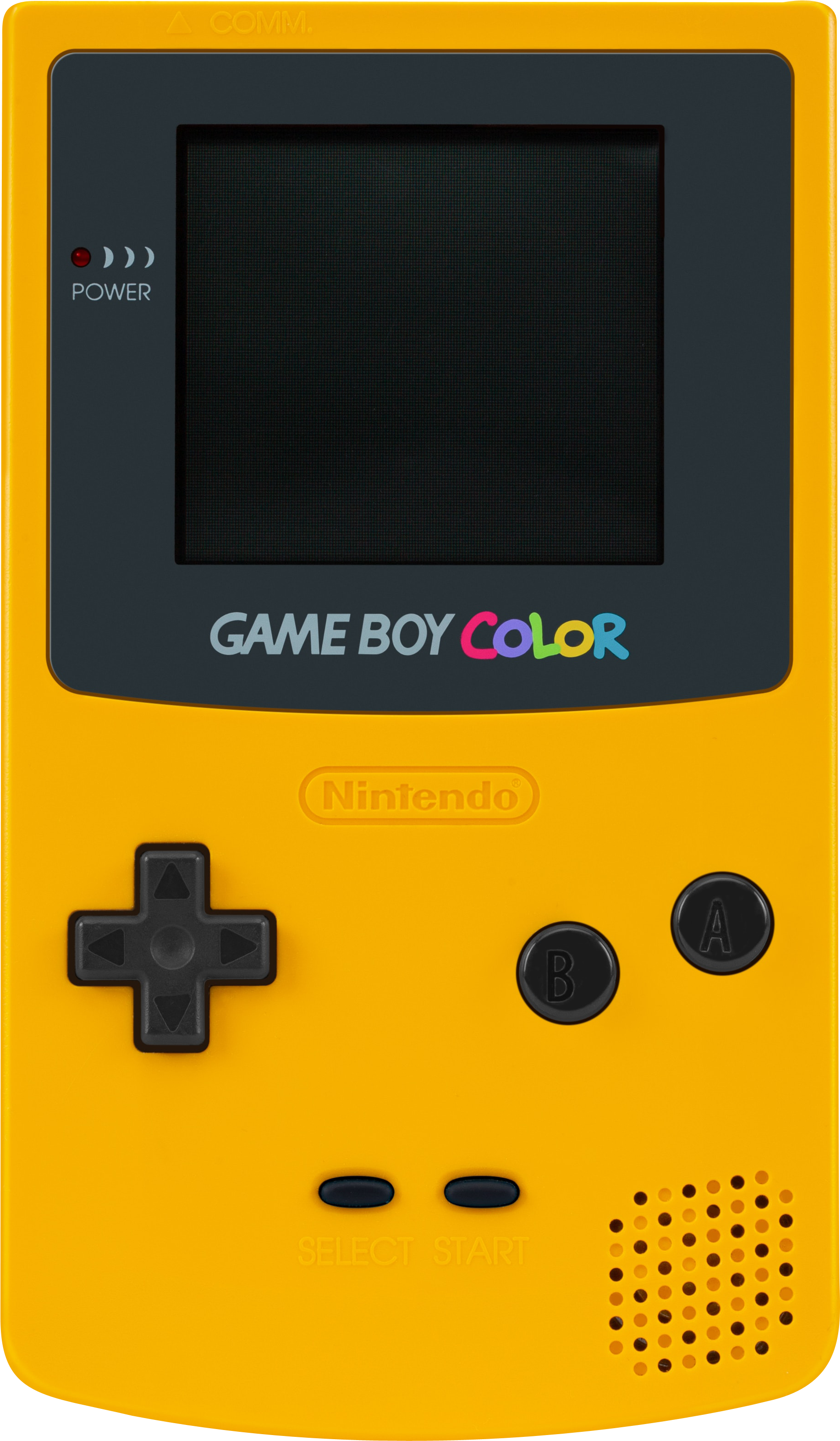Game Boy Yellow - Game Boy Color Png Clipart (6000x6000), Png Download