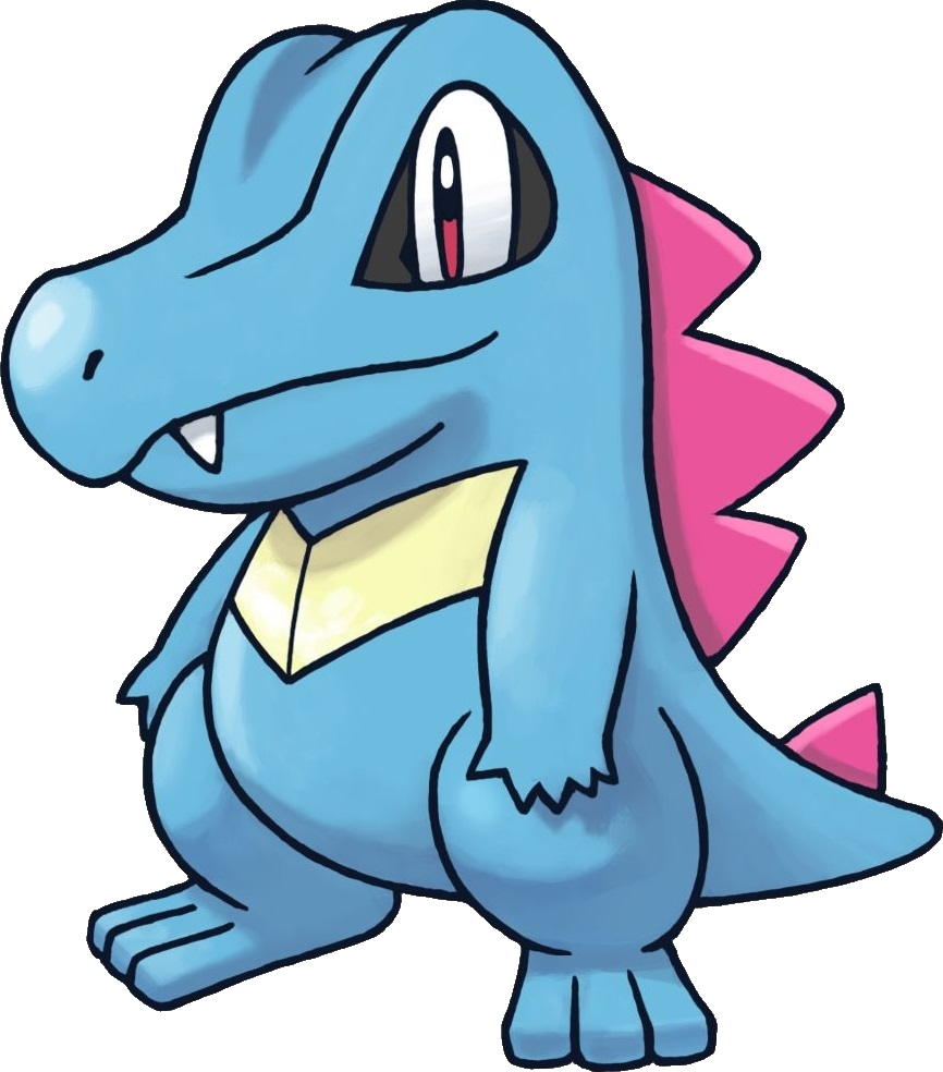 Pokemon Totodile Clipart (866x984), Png Download
