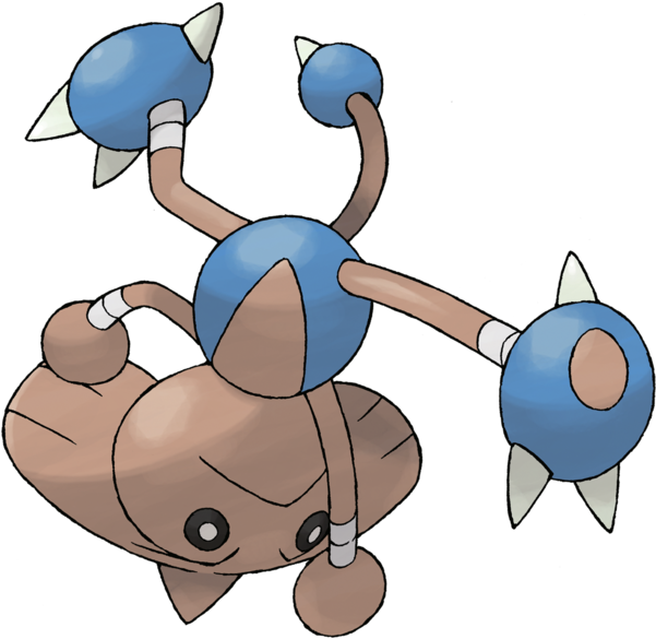 Hitmontop Pokemon Clipart (600x600), Png Download