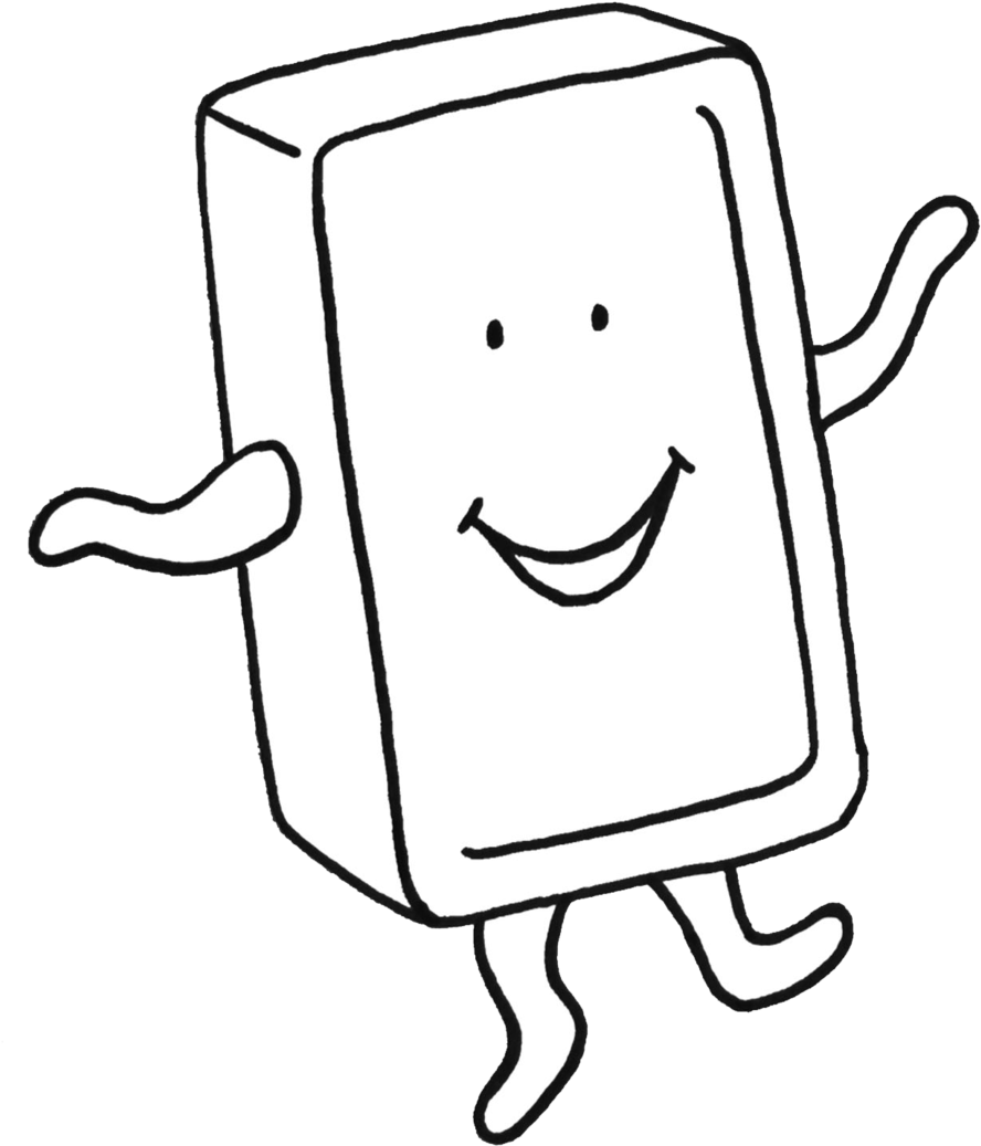 Chuck Page Simcha Soaps - Bar Of Soap With Legs Clipart (1000x1143), Png Download