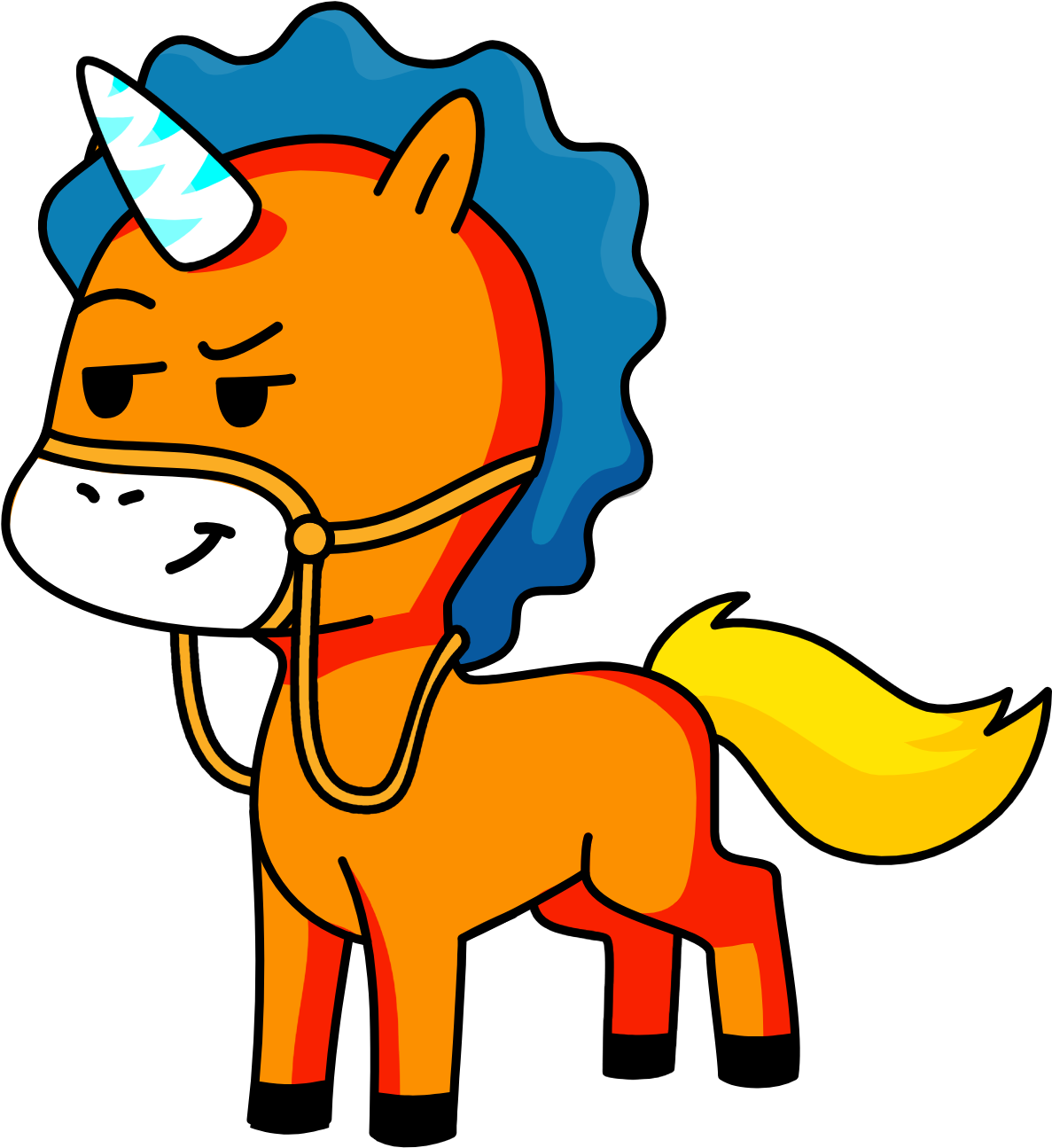 Unicorn Clipart (2000x2000), Png Download