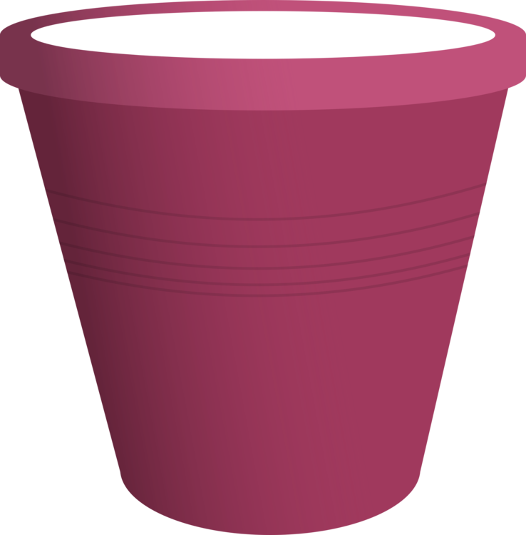 Lid,cup,purple - Bucket Png Pink Clipart (738x750), Png Download