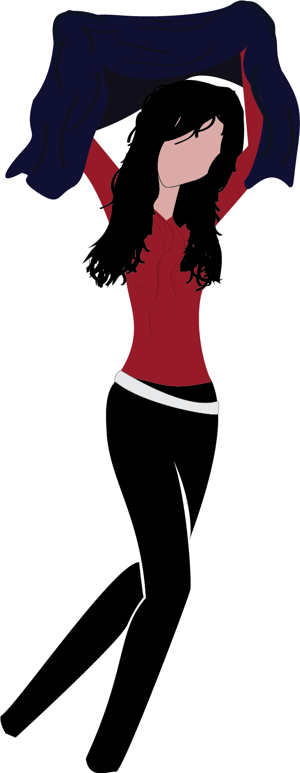 Sarina - Illustration Clipart (774x1576), Png Download